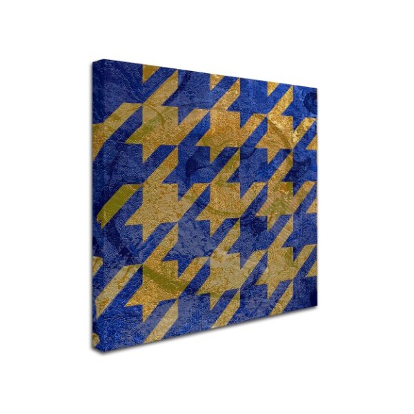 Color Bakery 'Houndstooth III' Canvas Art,14x14